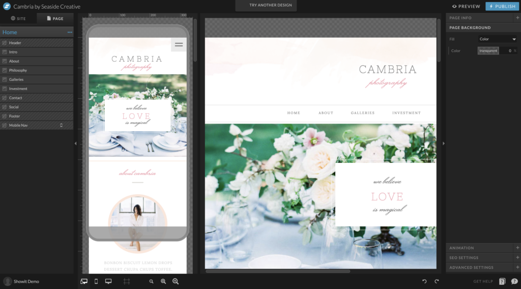 Showit VS Canva image
